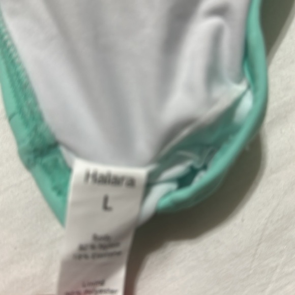 Halara Mint Green Bikini Set High Cut L/XL NWT - Picture 10 of 10